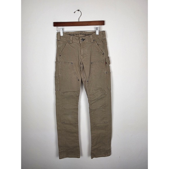 Dovetail Workwear Britt Utility Pants Women's Size 2/34 Brown Work Cargo - Picture 1 of 8